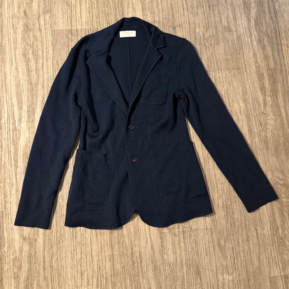 Everlane Wool Cardigan Blazer